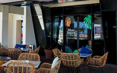 Sneak Peek at Blue Lagun Cafe for Bonaire Culinair